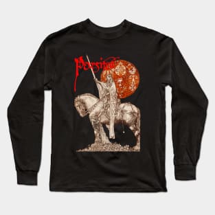 PERCEVAL LEGEND /QUEST OF HOLY GRAIL Red White Fantasy Long Sleeve T-Shirt